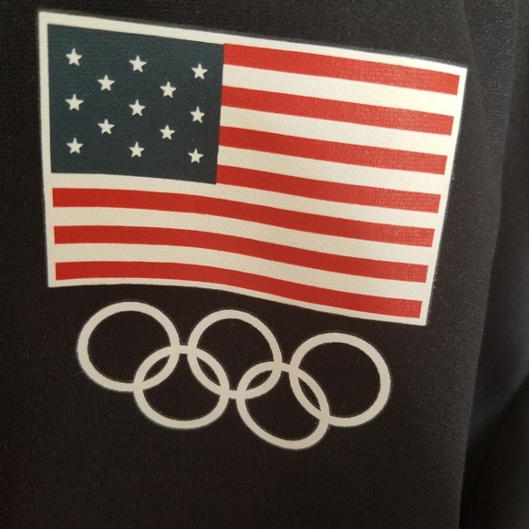 USA Olympic Commitee jacket with hood-size 2XL - Picture 5 of 6